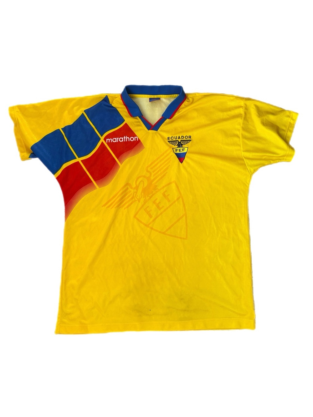 Vintage 1997-1998 Ecuador Marathon Soccer Jersey